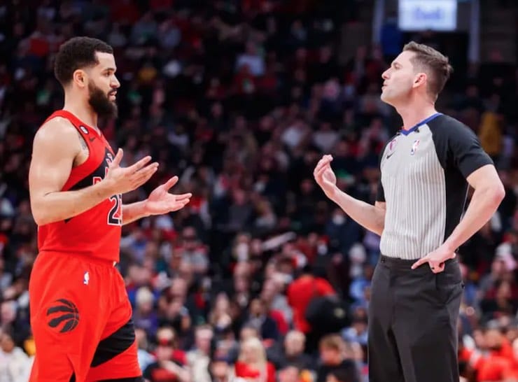 NBA Official Ben Taylor Demoted After Fred VanVleet’s Comments