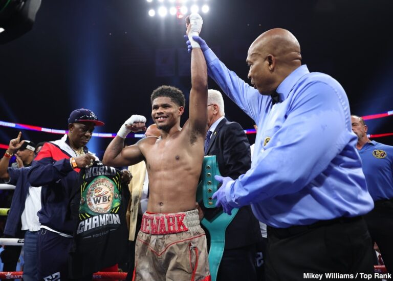 Gervonta Davis’ Camp Taunts Shakur Stevenson’s Title Defense