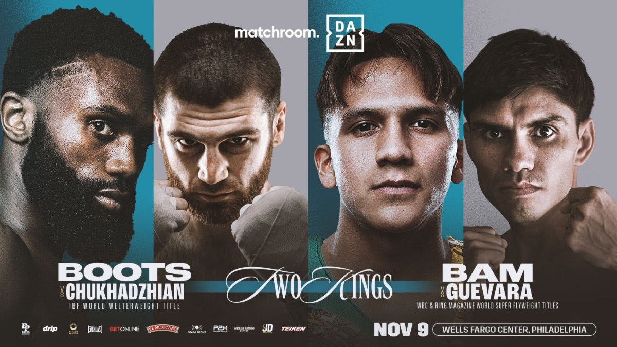 Ennis Vs. Chukhadzhian & Bam Vs. Guevara On November 9th In Philadelphia On DAZN