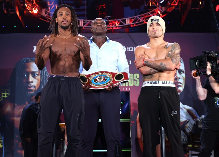 ESPN+ Official Weights: Davis Vs. Lemos – For Friday Night