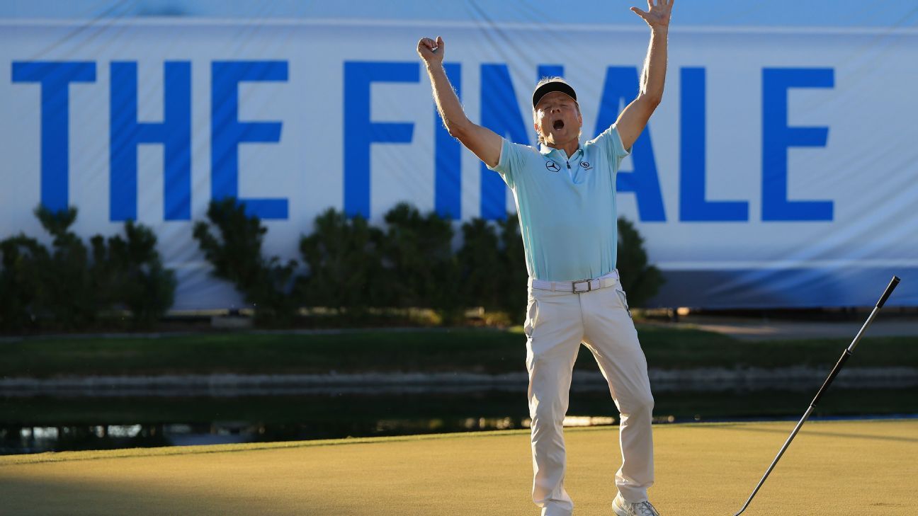 Bernhard Langer wins Schwab Cup Championship with 30-foot birdie putt