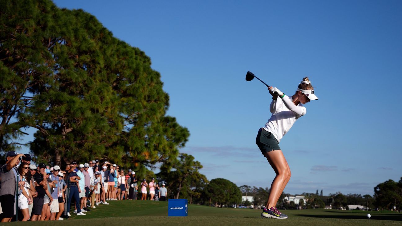 Charley Hull leads, Nelly Korda in pursuit at LPGA’s Annika