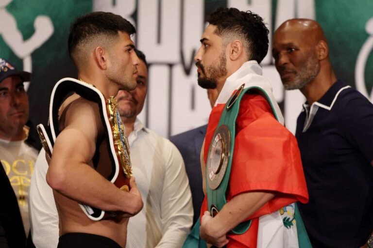 DAZN Official Weights: Rocha Vs. Curiel